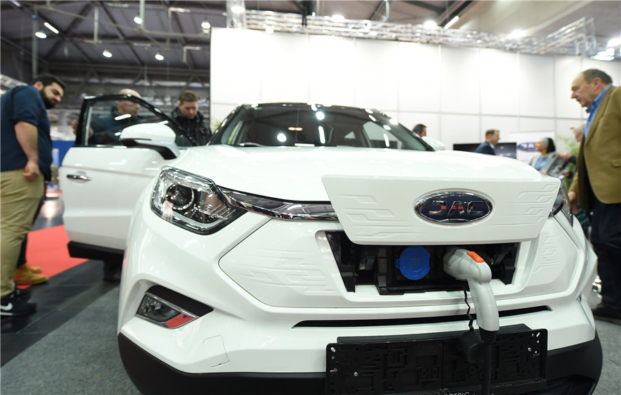 China's electric vehicles zoom into 2020 Vienna Autoshow
